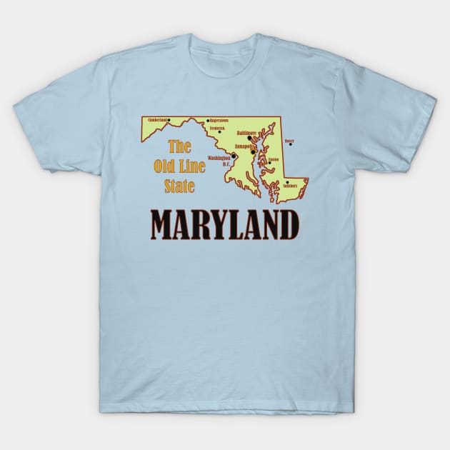 Maryland T-Shirt by Pr0metheus